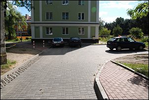 Parkingi i chodniki na Osiedlu Wojskowym w Białobrzegach