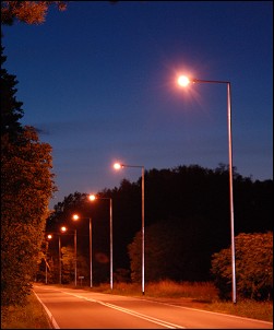 Oświetlenie ulicy Strużańskiej w Józefowie