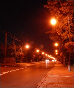 Oświetlenie ulicy Jana Kazimierza w Nieporęcie